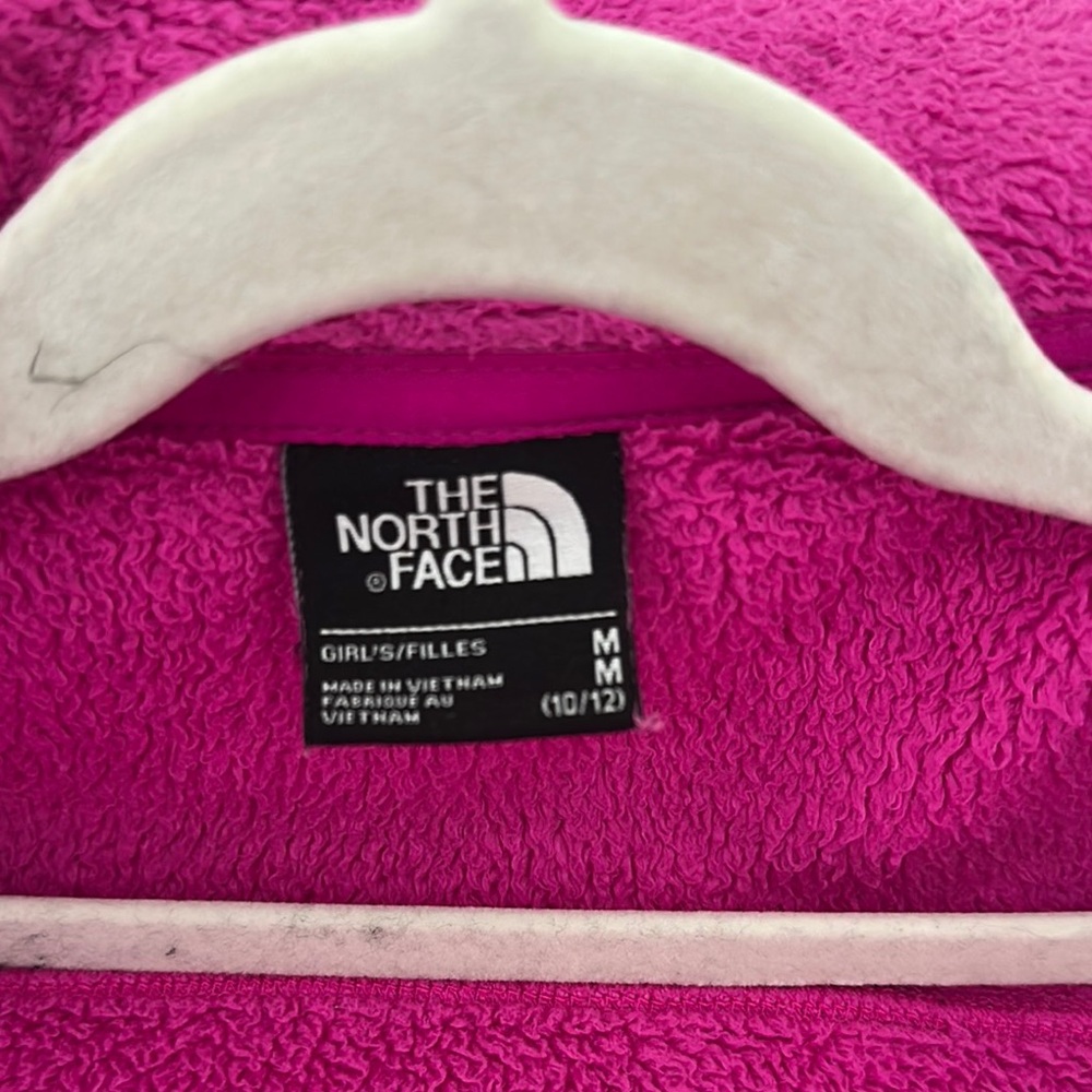 The North Face Magenta Fleece Jacket - Picture 3 of 6